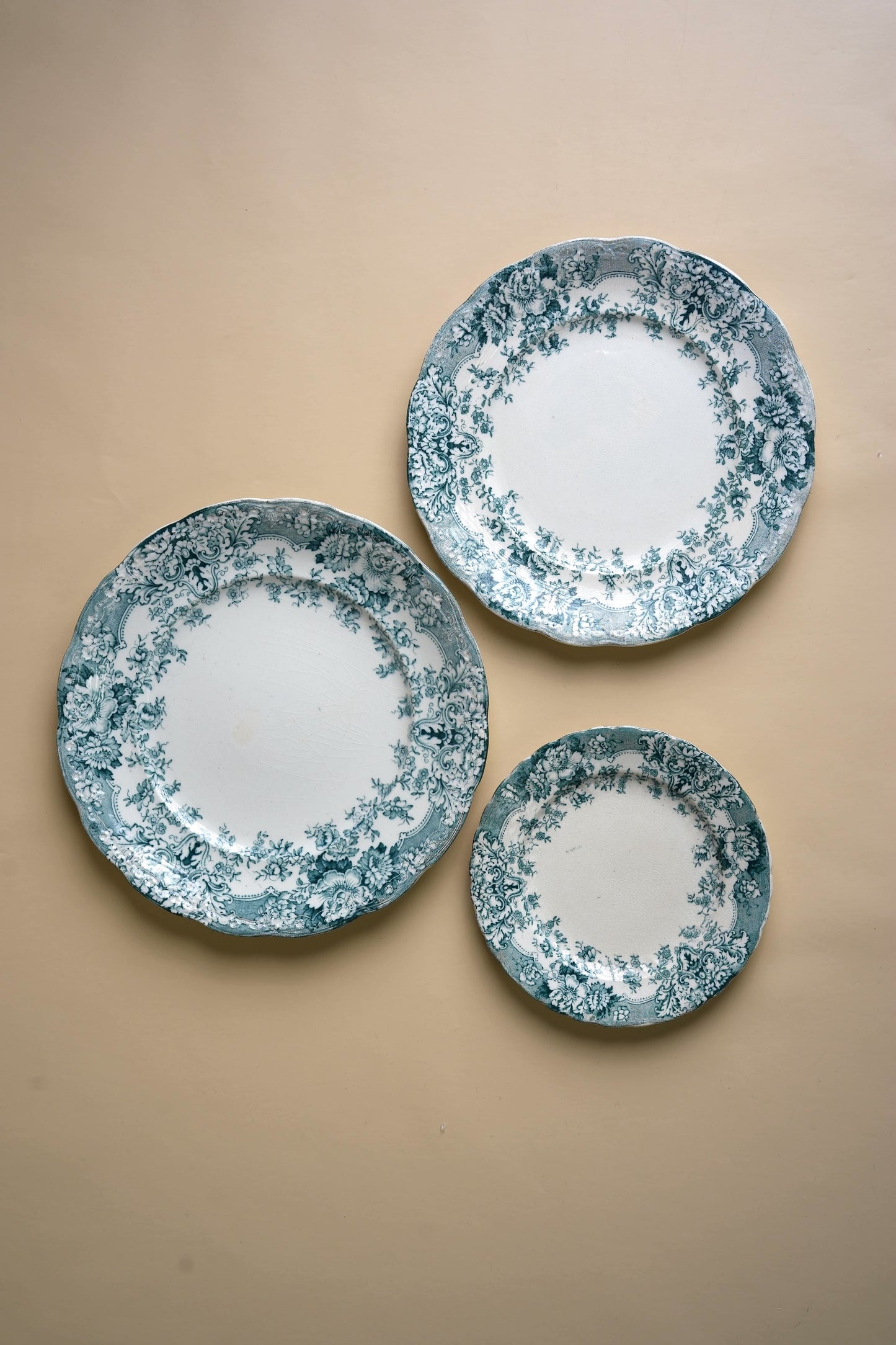 Ceramic Art Co. Crown Pottery Dinner Plates | Set of 6