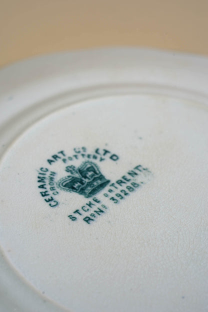 Ceramic Art Co. Crown Pottery Luncheon Plates | Set of 6