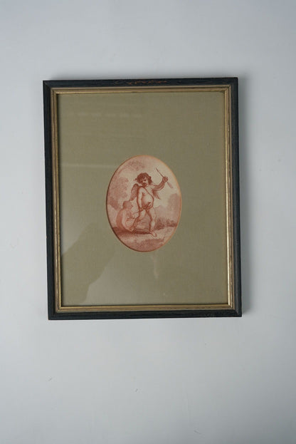 Cherub Vintage Art
