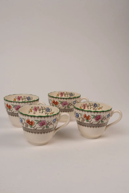 Spode Chinese Rose Tea Set | Set of 7