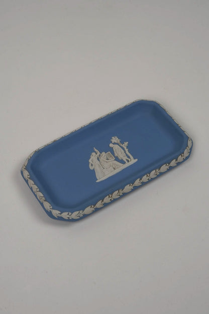 Classic Jasperware Rectangular Trinket Plate