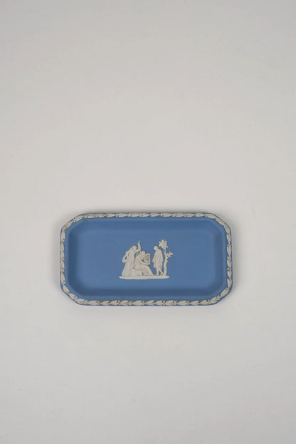 Classic Jasperware Rectangular Trinket Plate