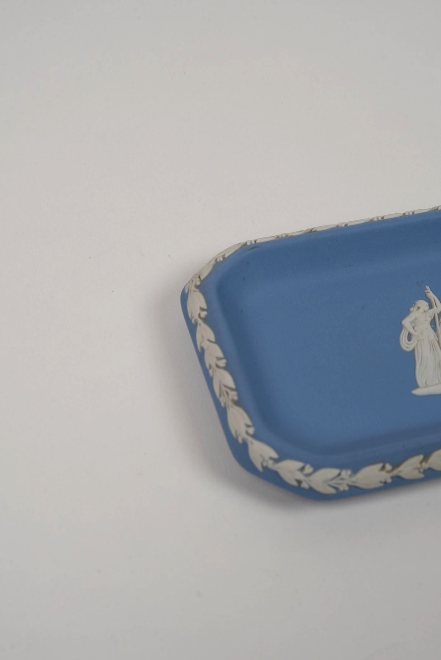 Classic Jasperware Rectangular Trinket Plate