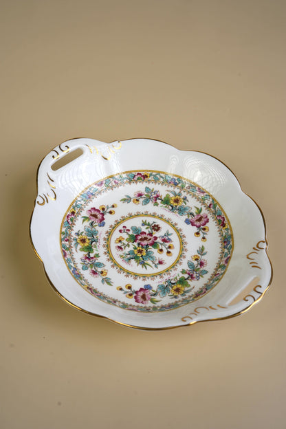 Coalport Ming Rose Handled Dessert Dishes | Set of 2