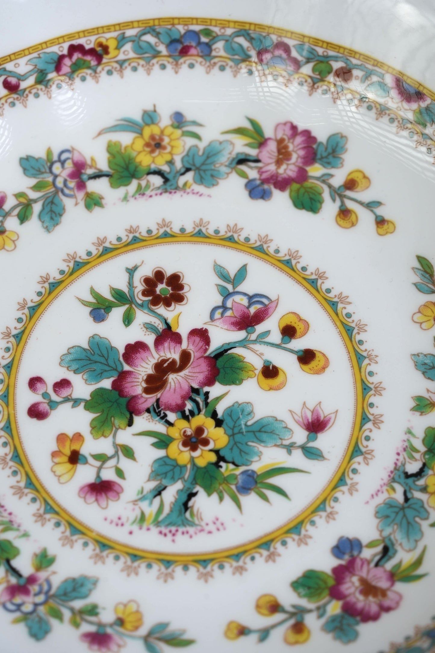 Coalport Ming Rose Handled Dessert Dishes | Set of 2