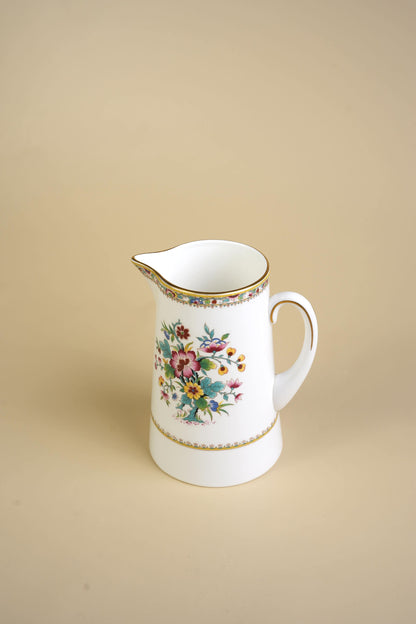 Coalport Ming Rose Bone China Water Jug