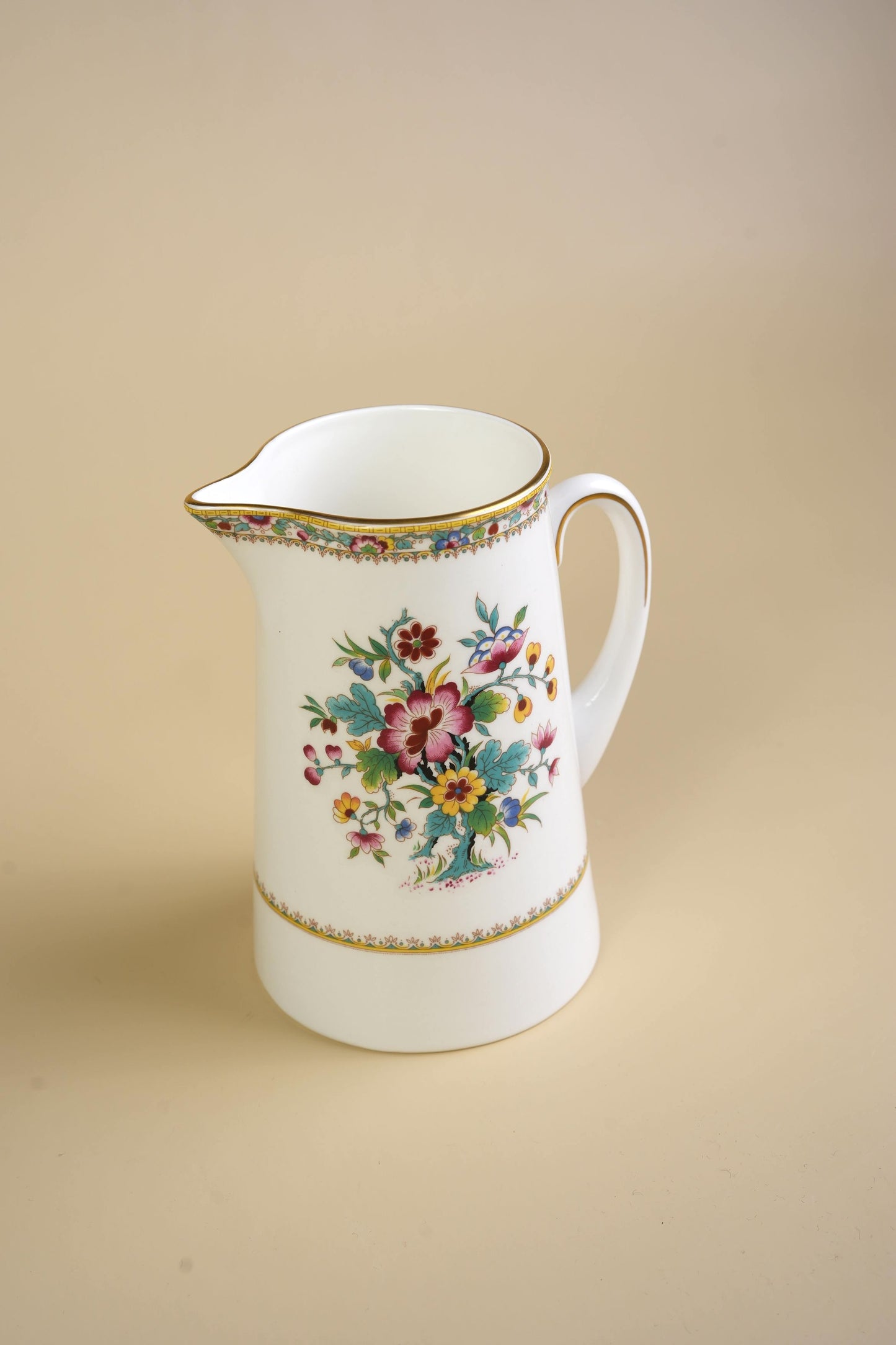 Coalport Ming Rose Bone China Water Jug