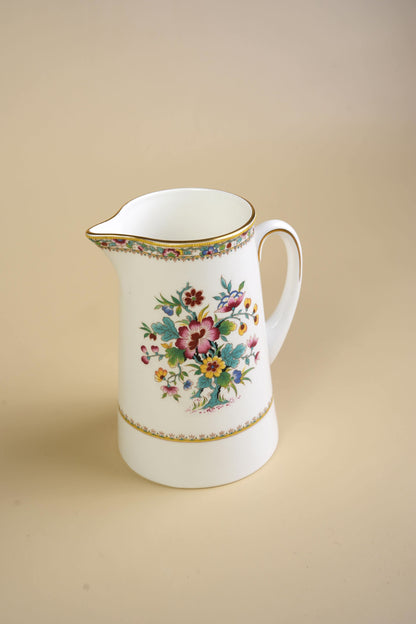 Coalport Ming Rose Bone China Water Jug