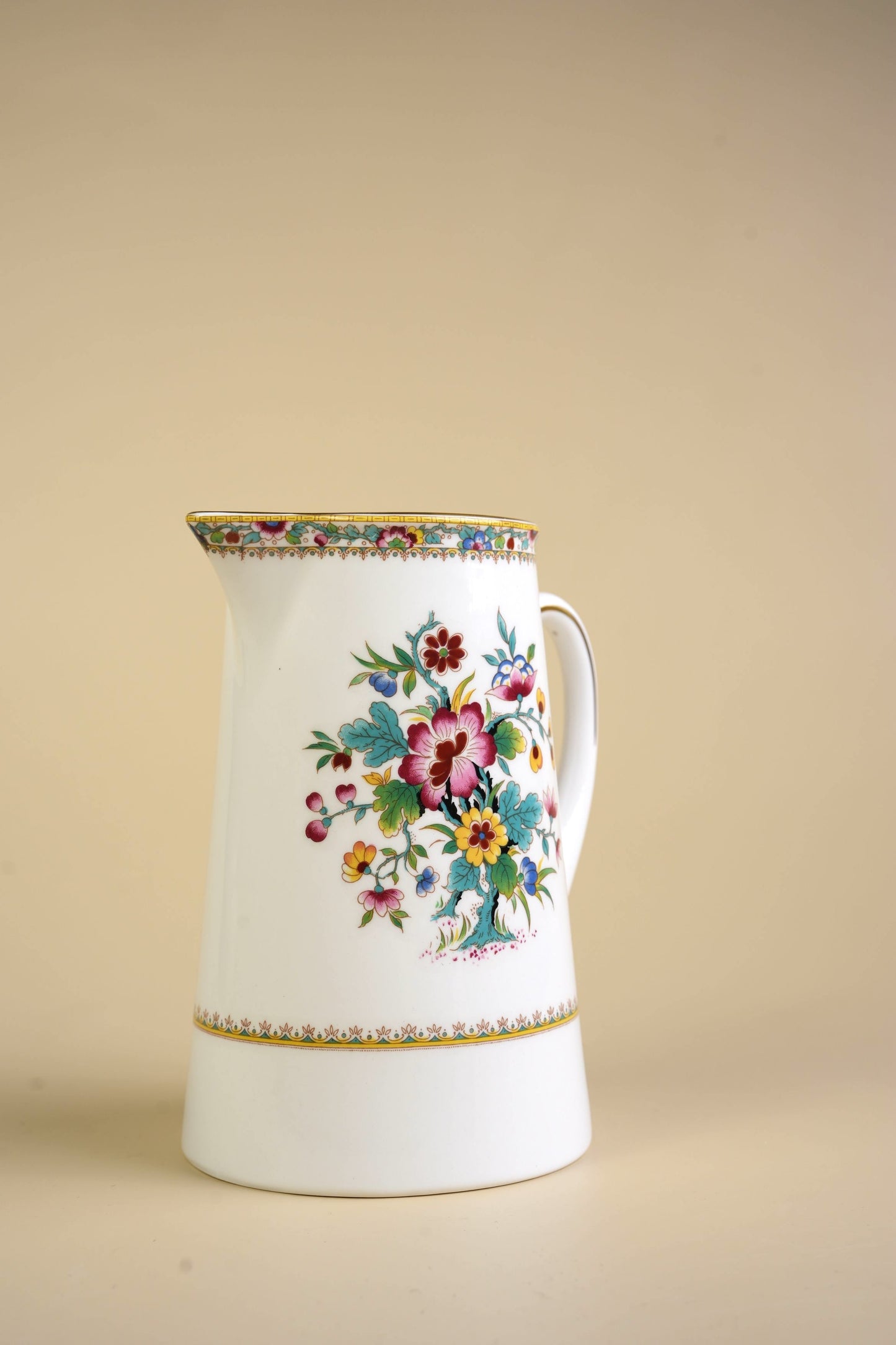 Coalport Ming Rose Bone China Water Jug