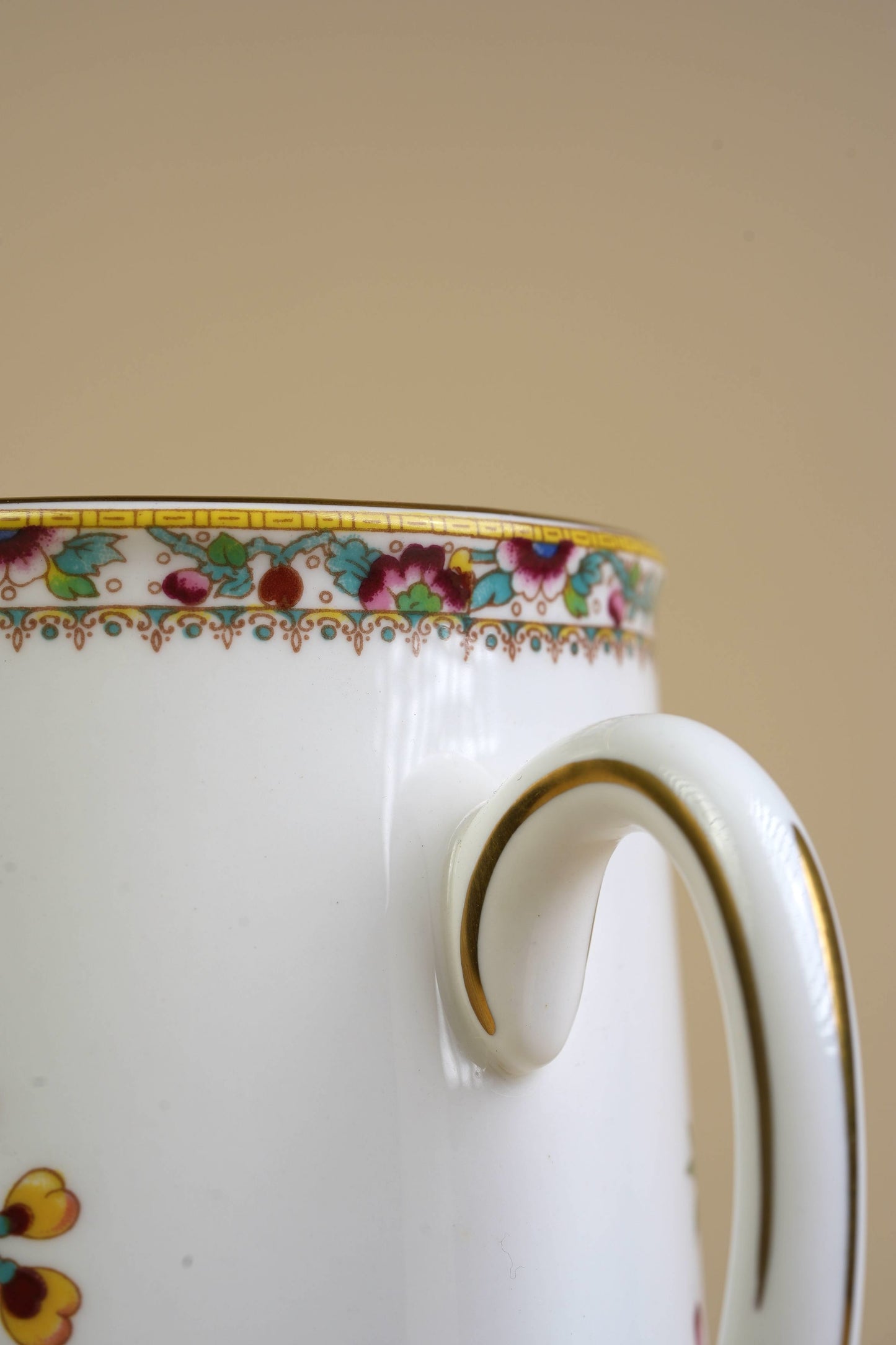 Coalport Ming Rose Bone China Water Jug