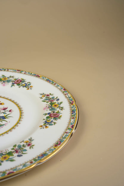 Coalport Ming Rose Dinner Plates | Set of 7