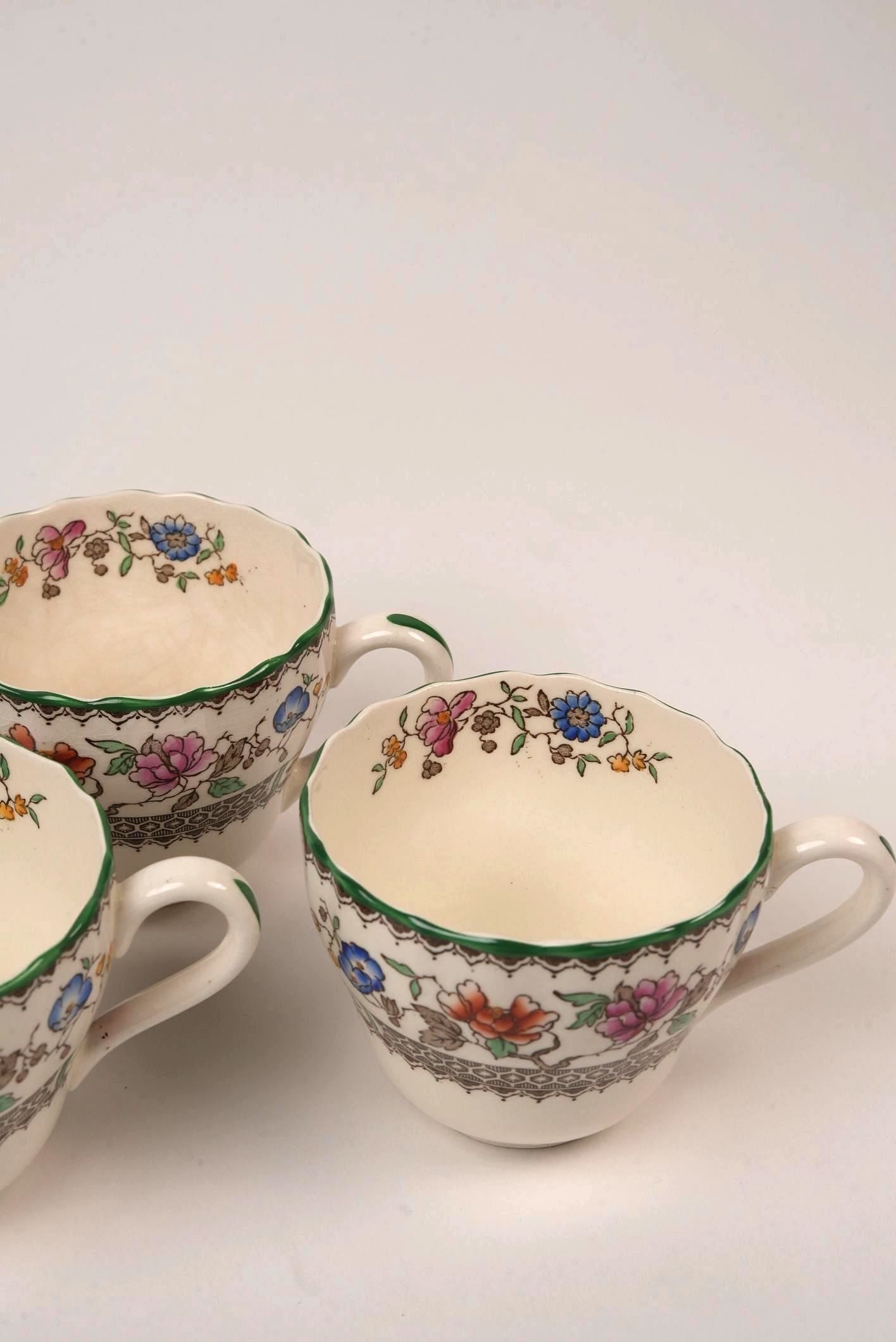 Spode Chinese Rose Tea Set | Set of 7
