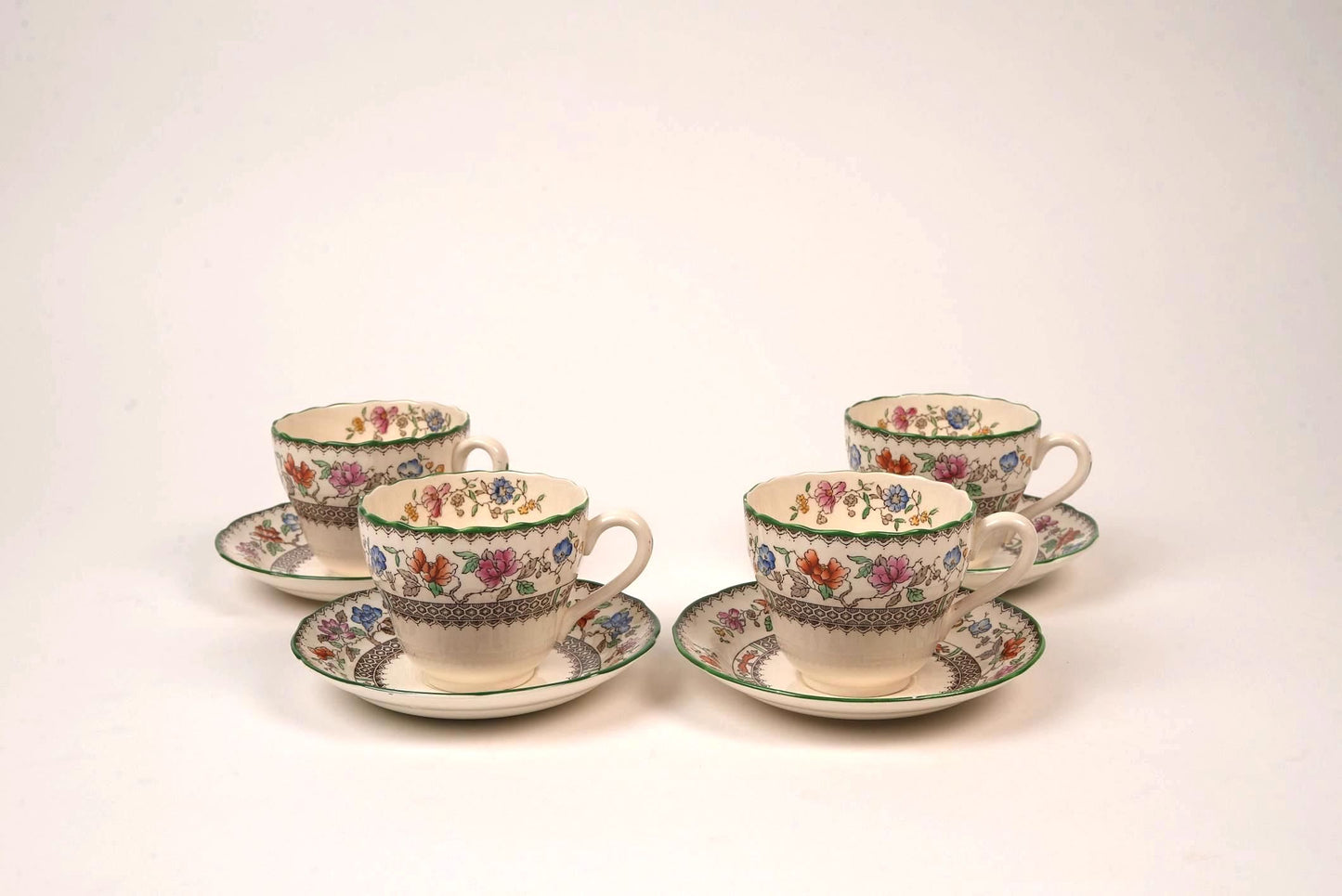 Spode Chinese Rose Tea Set | Set of 7