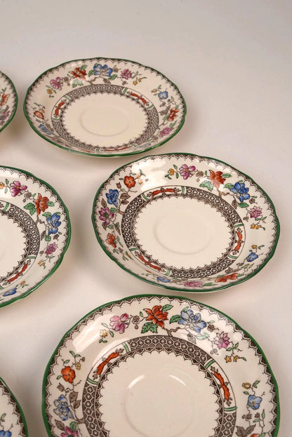 Spode Chinese Rose Tea Set | Set of 7