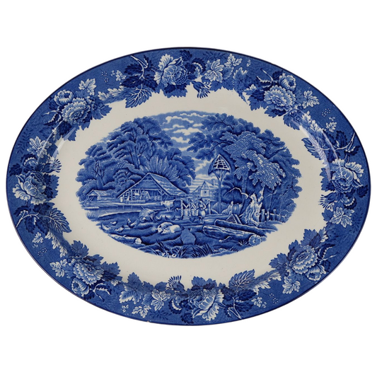 Willow English Enoch Woods English Scenery Platter
