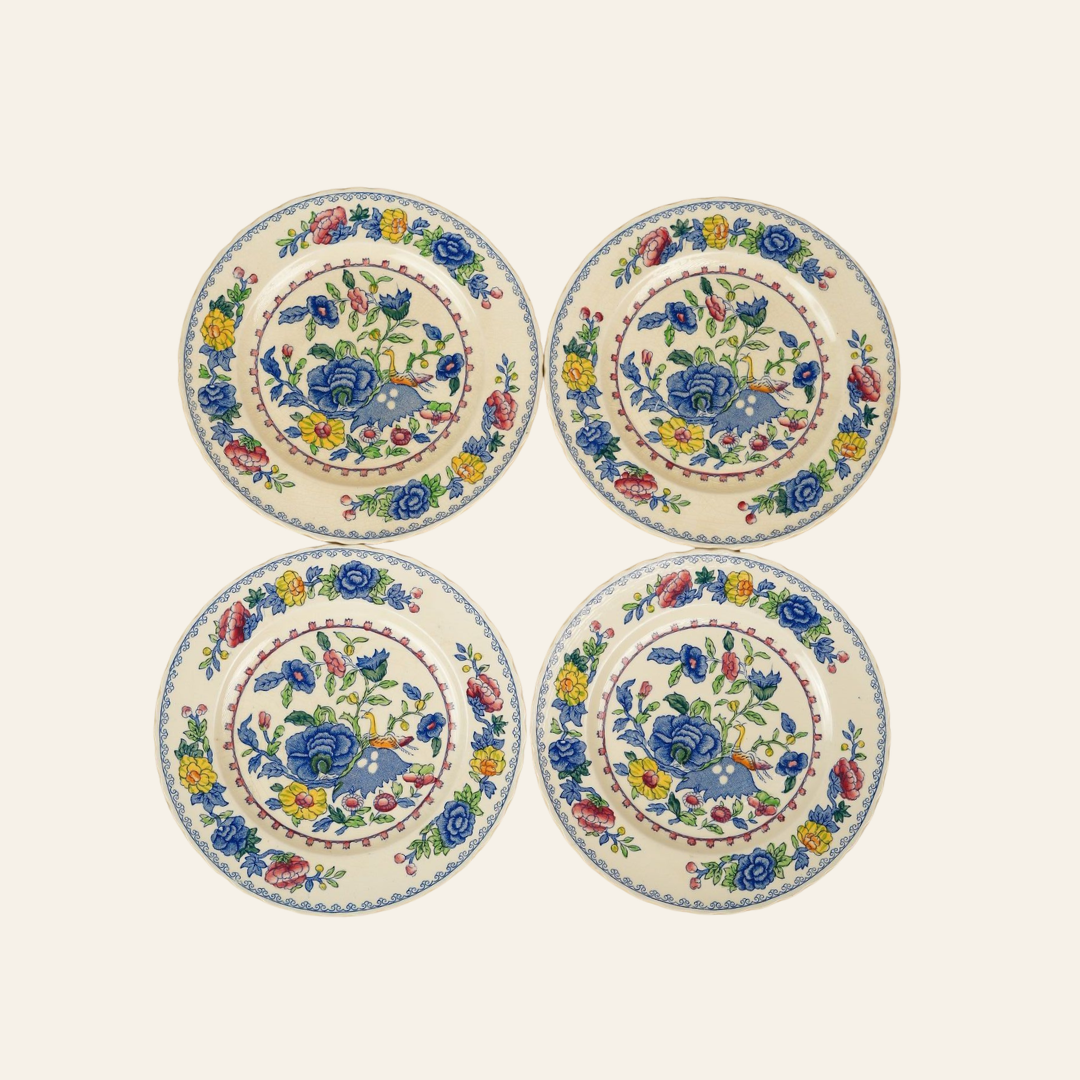 Set of 4 Mason's Regency Side Plates