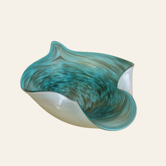 Murano-Style Art Glass Bowl
