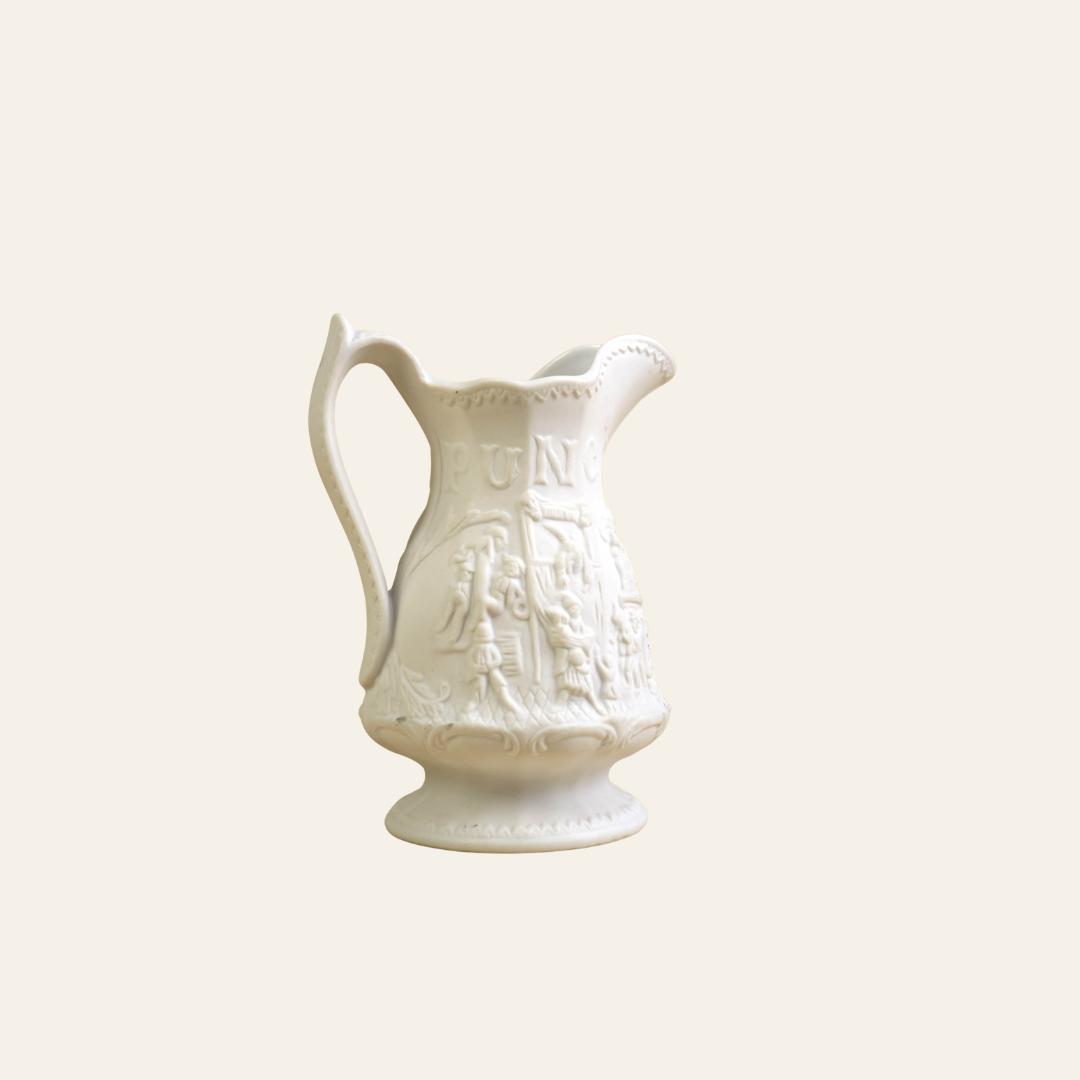Portmeirion British Heritage Collection | Small Punch & Judy Relief Jug