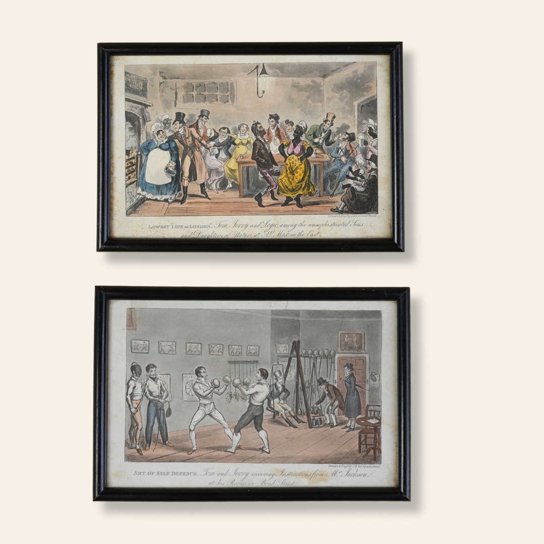 Pierce Egan's Life in London, 1821, Set of 2