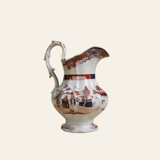 Imari-Style Mason's Ironstone Jug