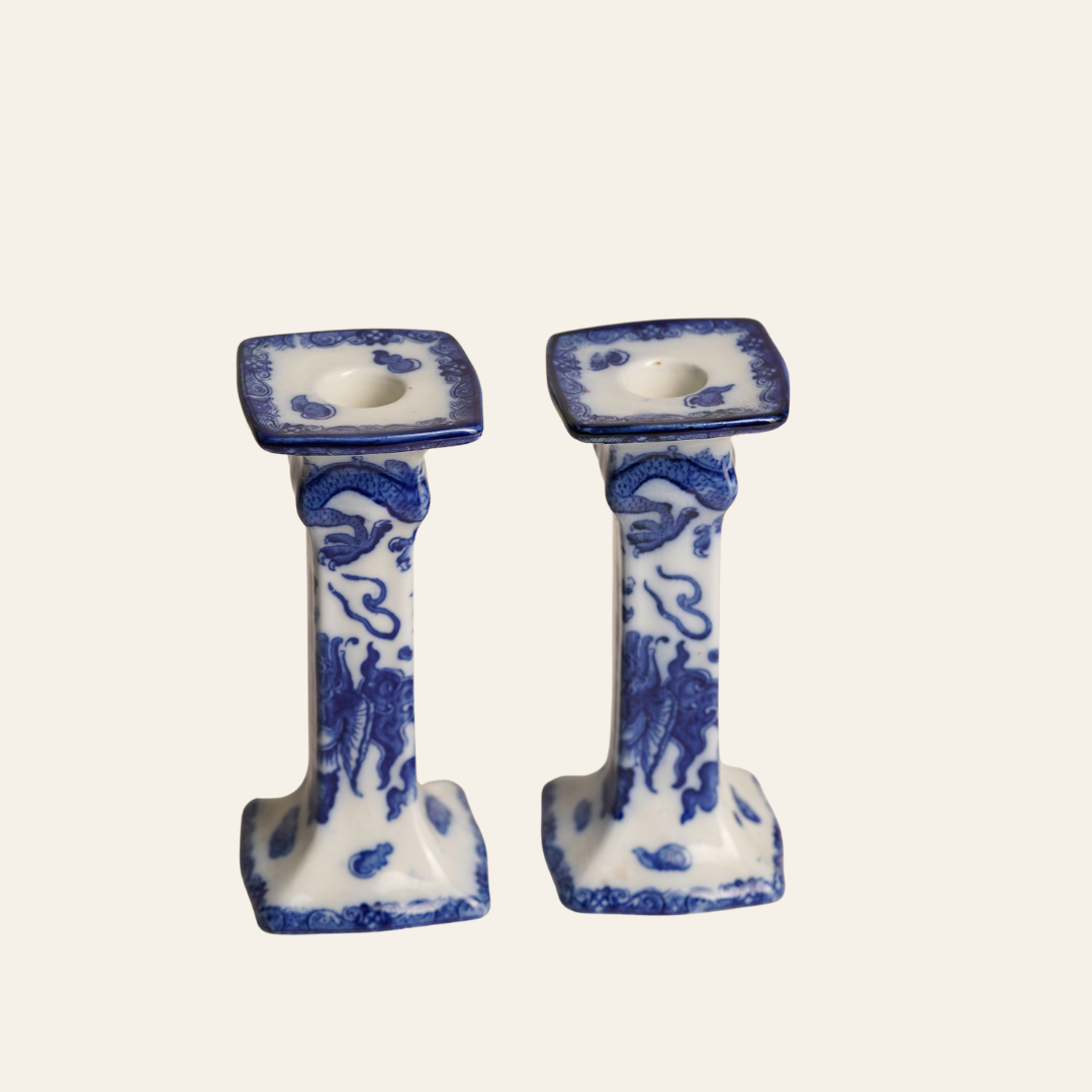 Royal Doulton 'Oyama' Candlesticks