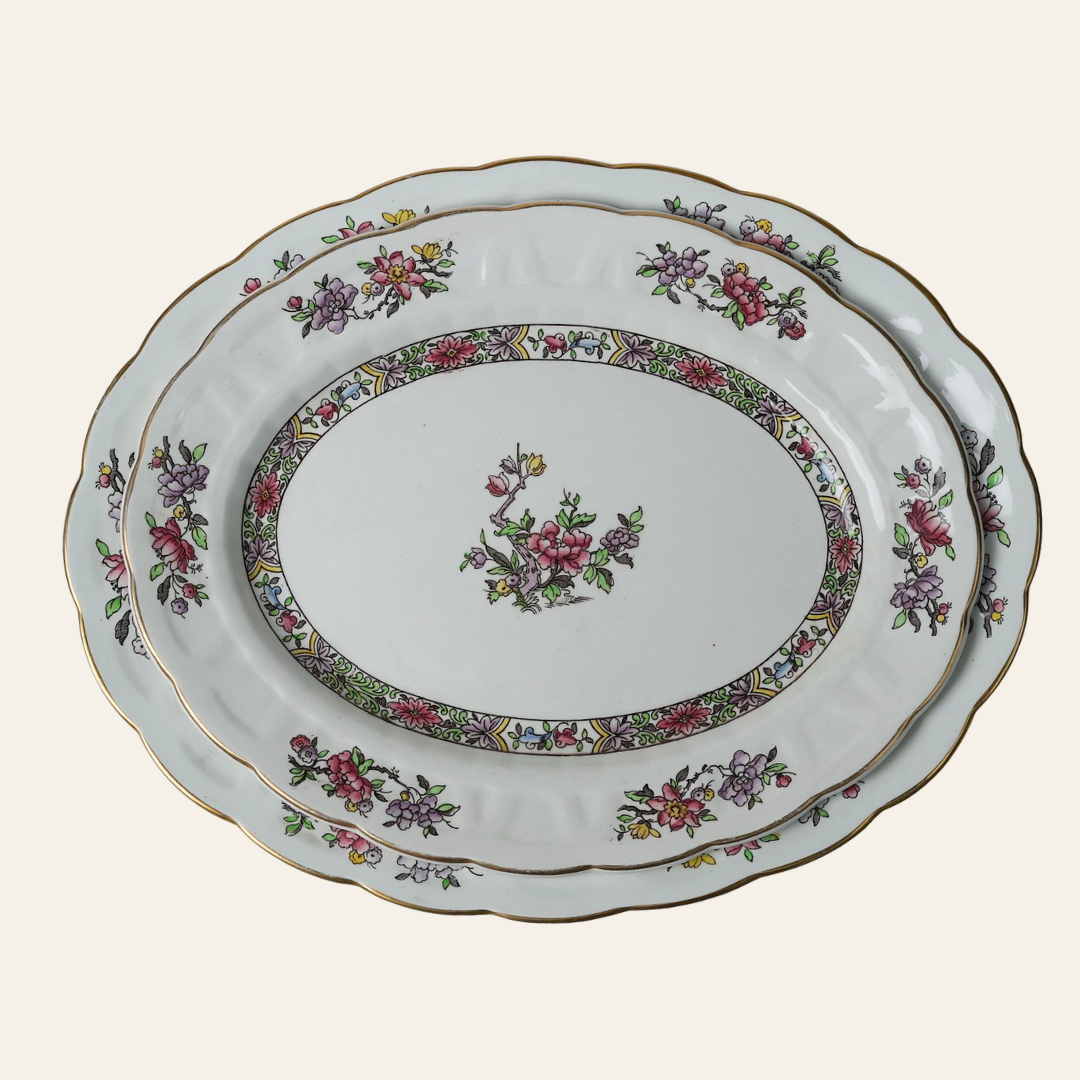 Booths 'Brocade' Serving Platter | Set of 3