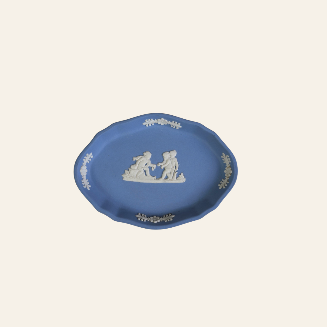 Jasperware Wedgwood Trinket Plate