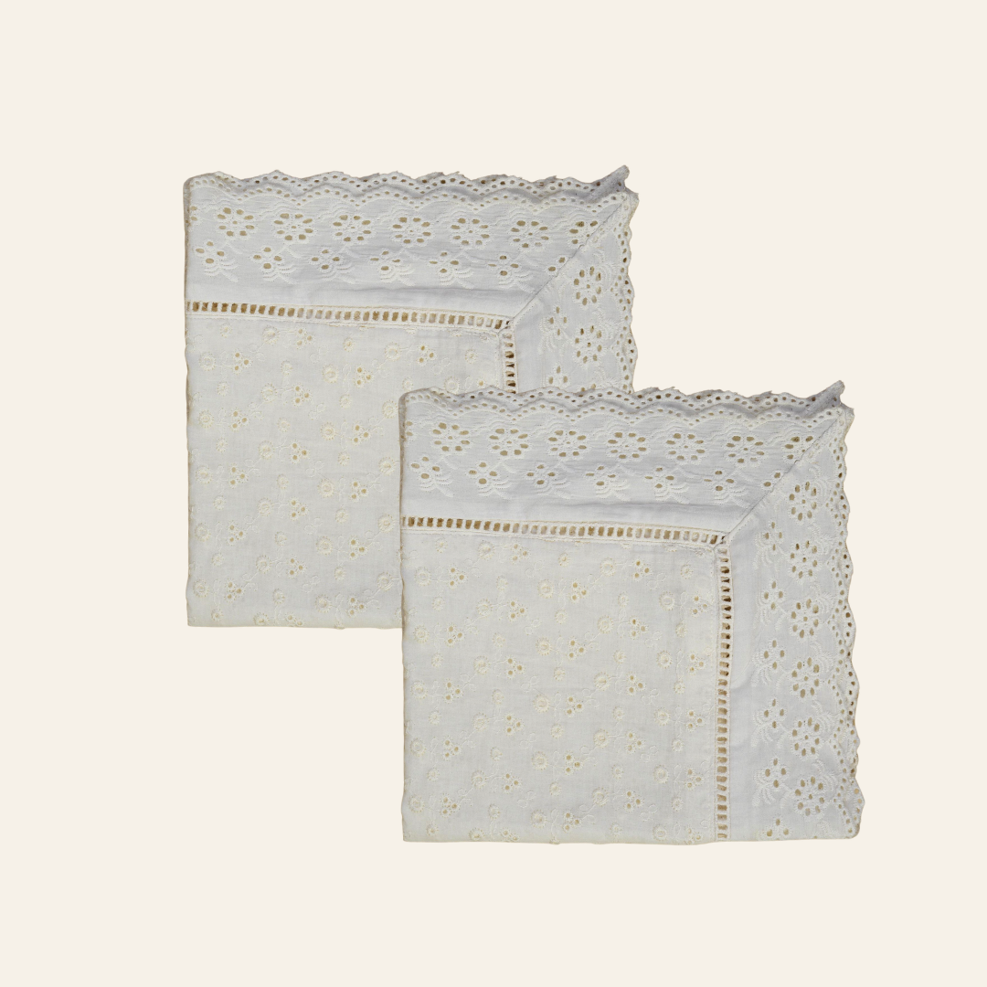 White Napkins | Set of 2
