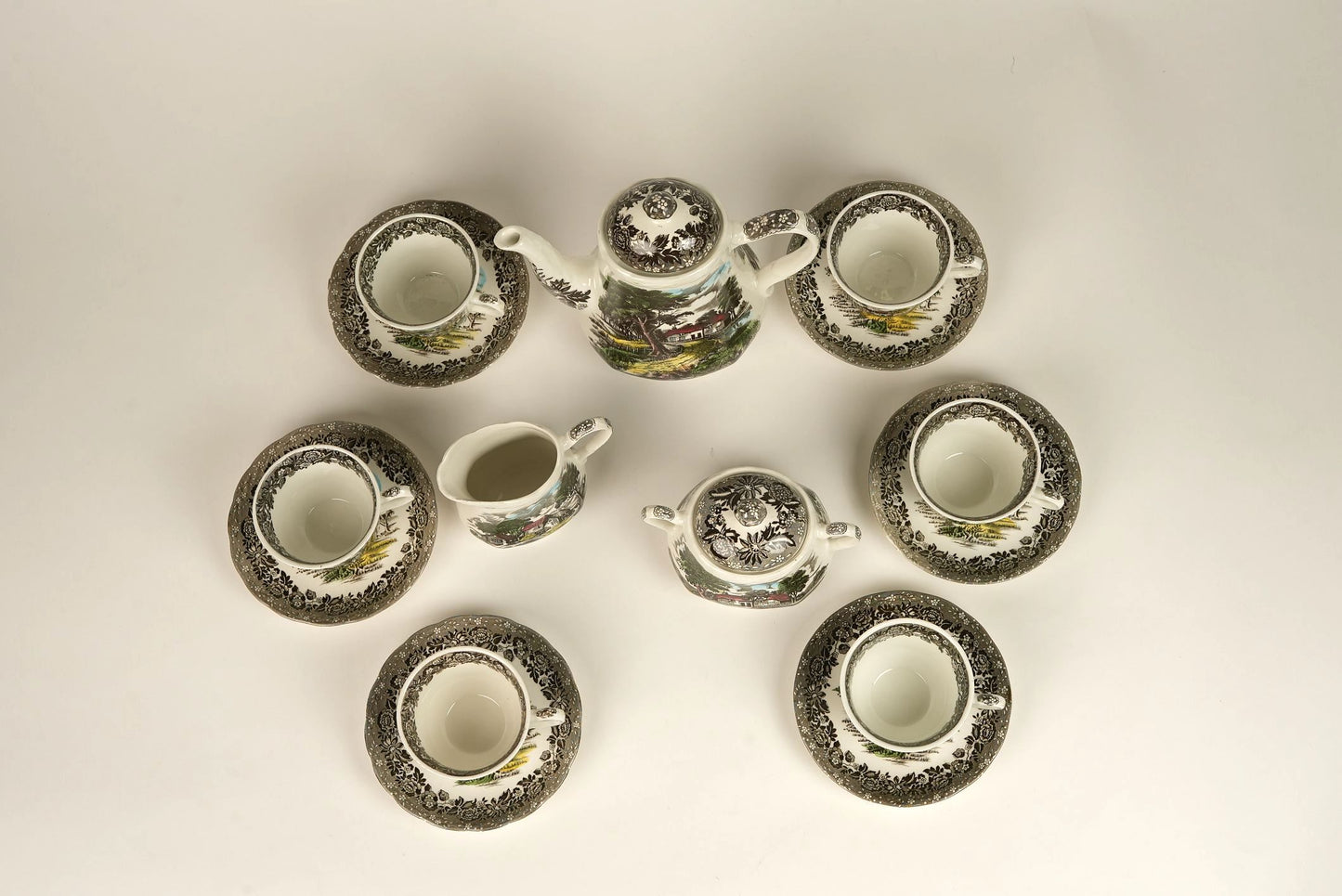 Country Style W.H Grindley & Co Vintage Coffee Service