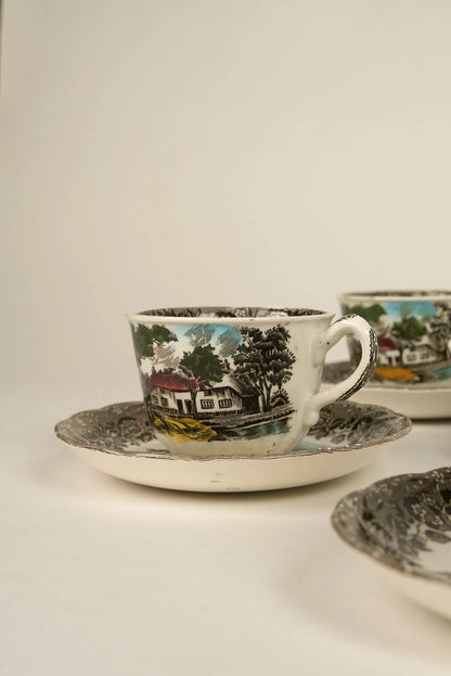 Country Style W.H Grindley & Co Vintage Coffee Service