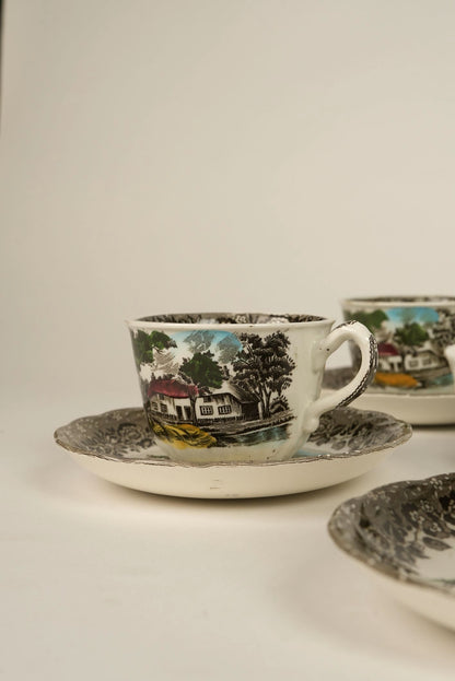 Country Style W.H Grindley & Co Vintage Coffee Service