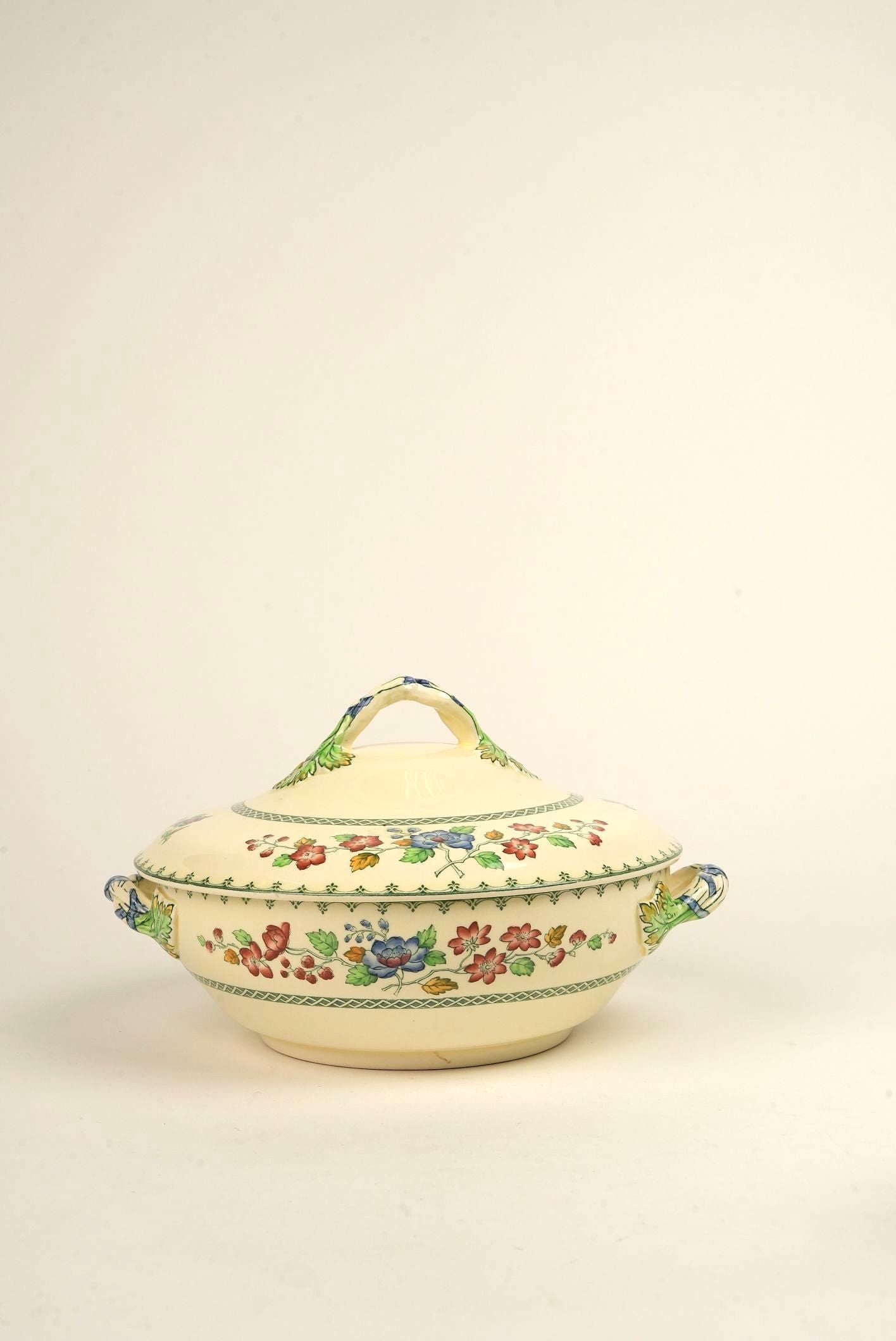 Vintage Copeland Spode Royal Jasmine Tureen