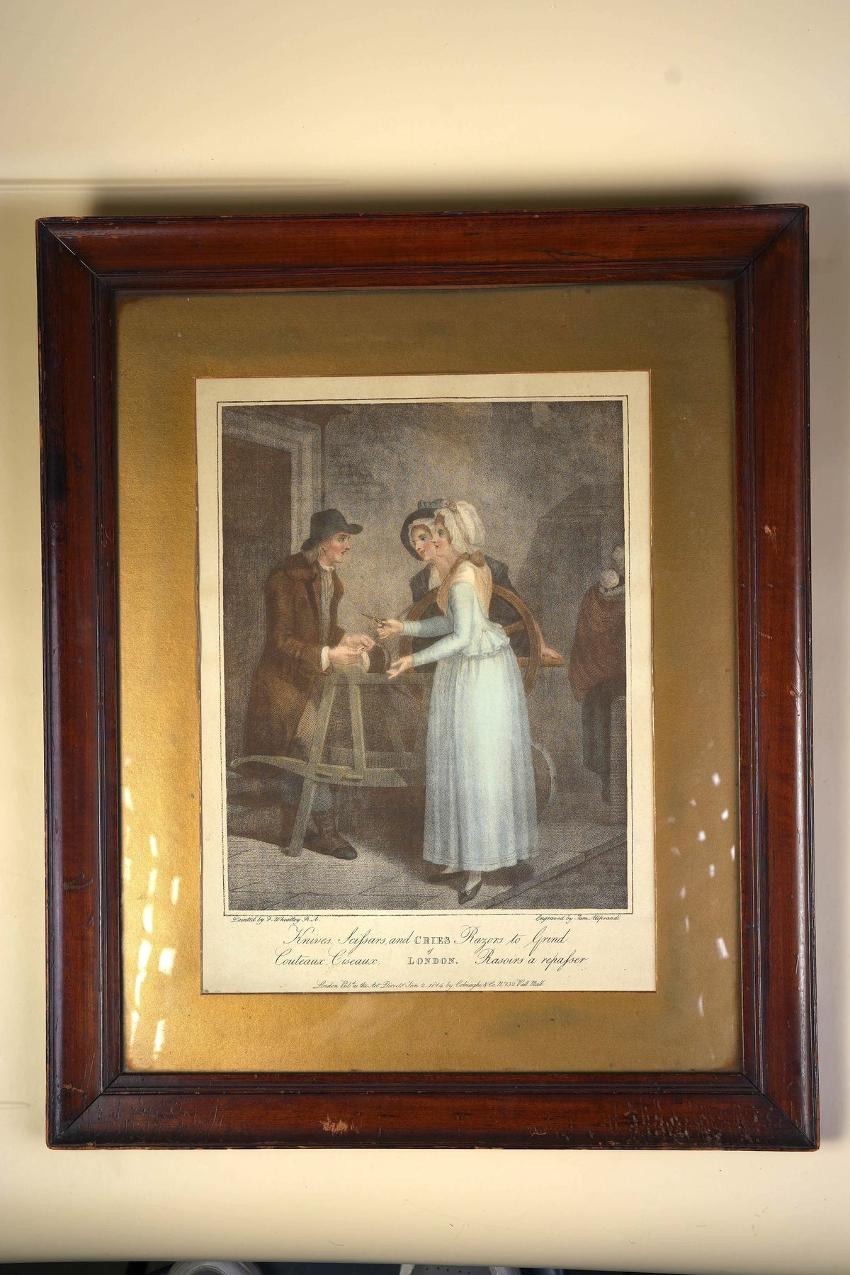 Large Georgian Print — Cries of London