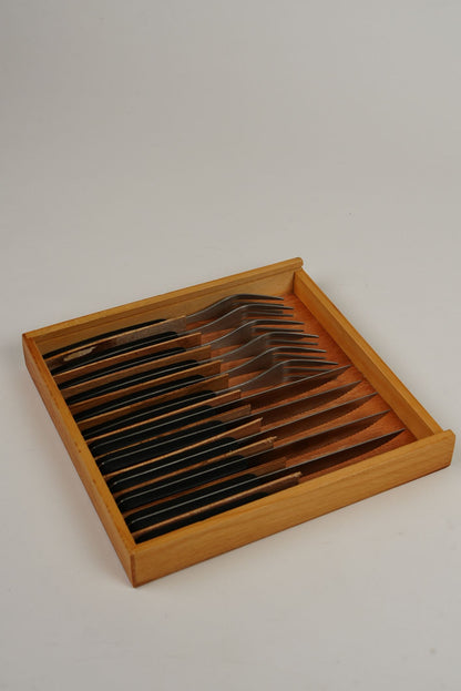 Vintage Steak Knife & Fork | Set of 12