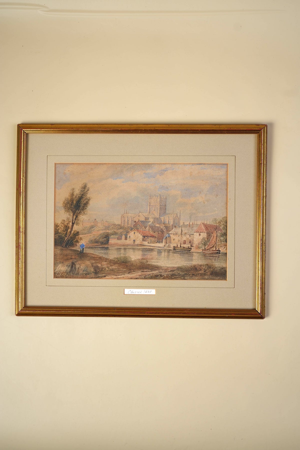 Vintage Watercolour — Chester, 1830