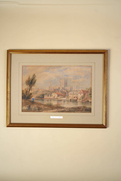 Vintage Watercolour — Chester, 1830