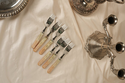 Sheffield Mother-of-Pearl Forks | Set of 6