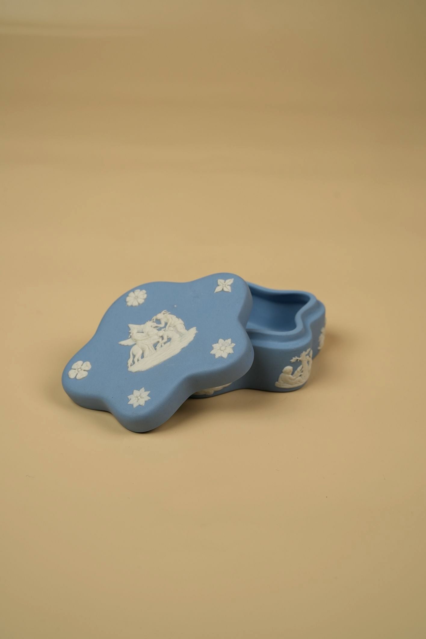 Jasperware Wedgwood Trinket Box