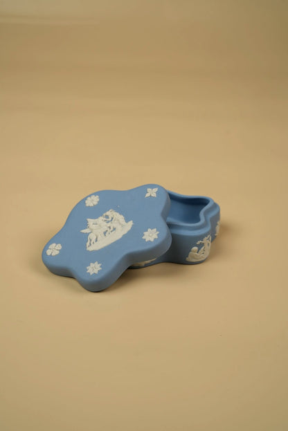 Jasperware Wedgwood Trinket Box