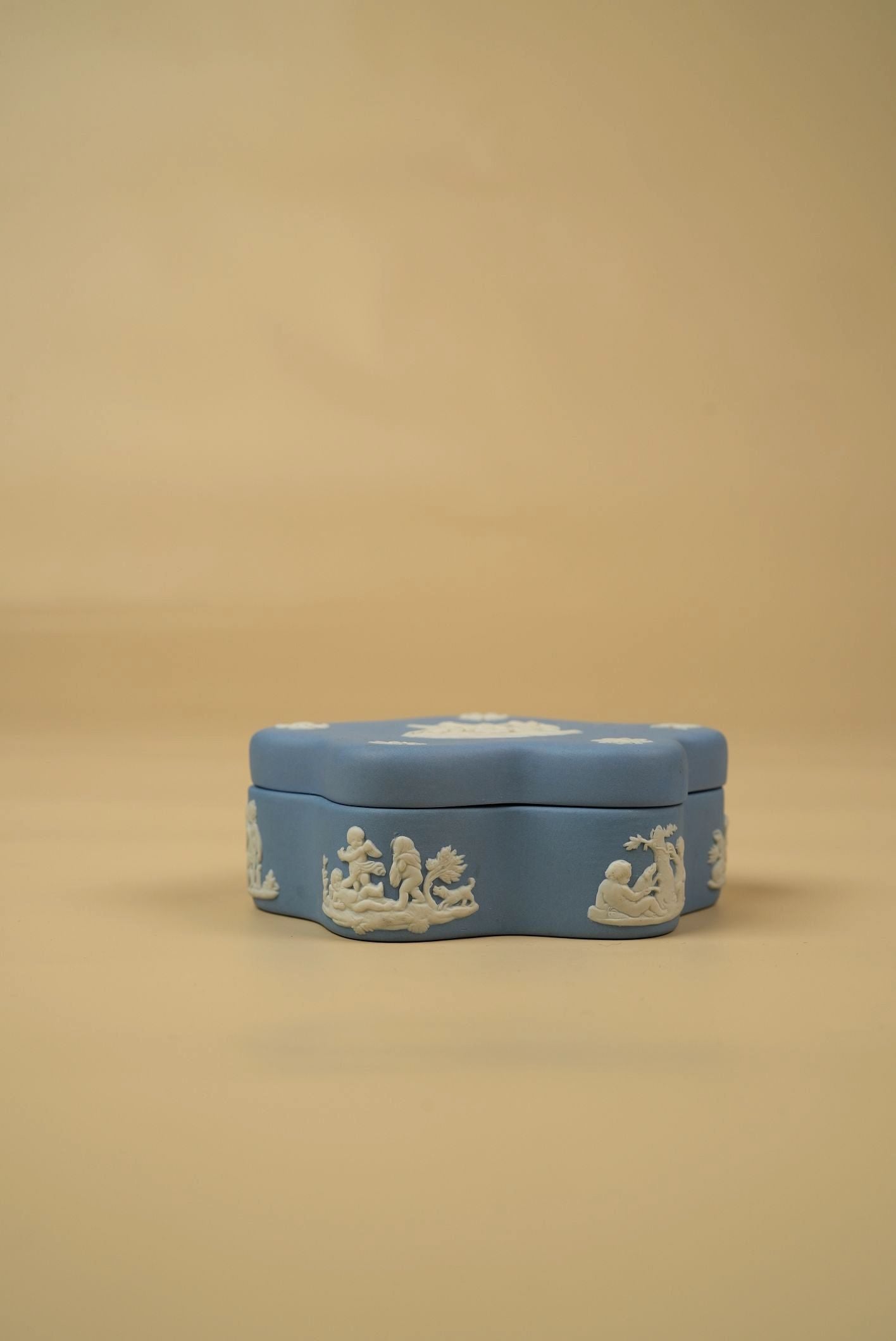 Jasperware Wedgwood Trinket Box