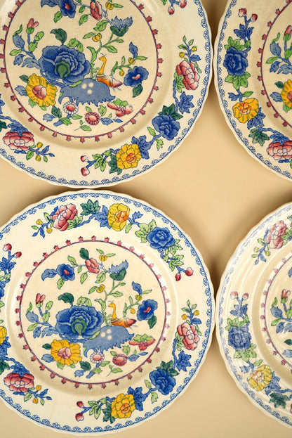 Set of 4 Mason's Regency Side Plates