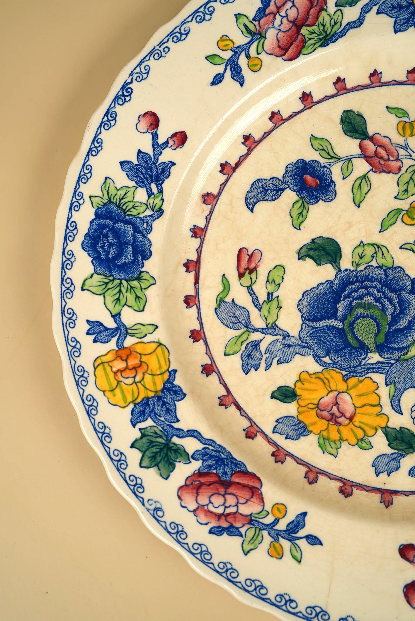 Set of 4 Mason's Regency Side Plates
