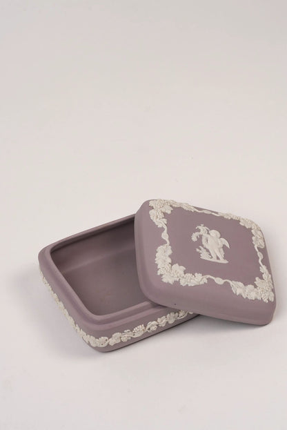 Lilac Vintage Wedgwood Trinket Box