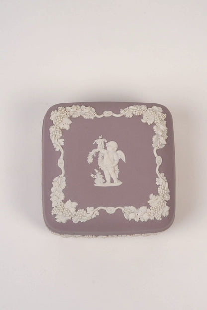 Lilac Vintage Wedgwood Trinket Box