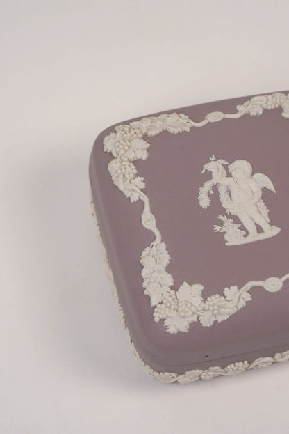Lilac Vintage Wedgwood Trinket Box