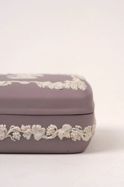 Lilac Vintage Wedgwood Trinket Box