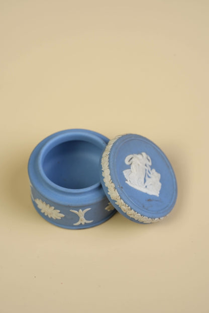 Jasperware Wedgwood Small Trinket Box