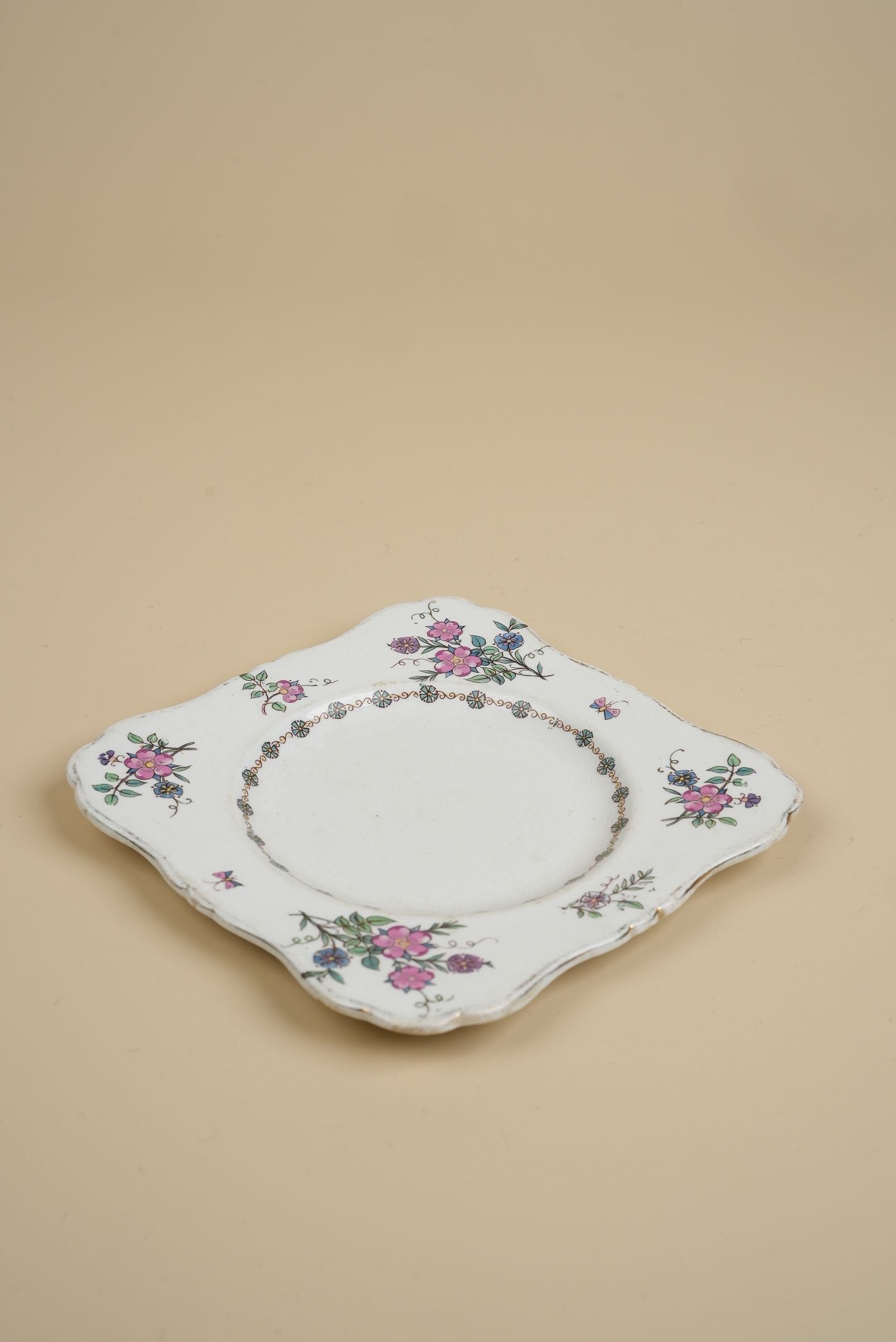 Vintage Grimwades Winton Ware Floral Serving Plate