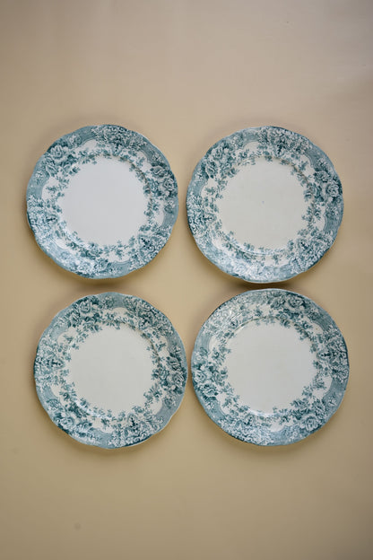Ceramic Art Co. Crown Pottery Dinner Plates | Set of 6