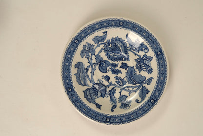 Vintage Ridgway "Jacobean" 14-Piece Ironstone Tea Set, England, c. 1960s